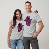 T-SHIRT ** HAMSA ROSES ** (Unisexe)
