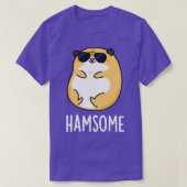 T-shirt Hamsome mignonte belle hamster Pun 1 (Design devant)