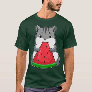 T-shirt Hamster à manger Watermelon