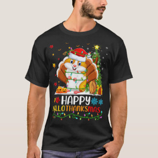 T-shirt Hamster Animal Lover Funny Happy Hamster HelloThan