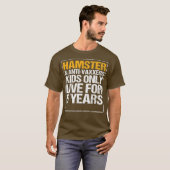 T-shirt Hamster Anit Vaxxers Live 5 ans Cadeau Funny (Devant entier)
