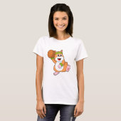 T-shirt Hamster as Basketball player (Devant entier)