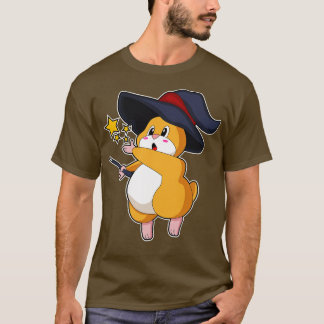 T-shirt Hamster as Wizard with Magic mur