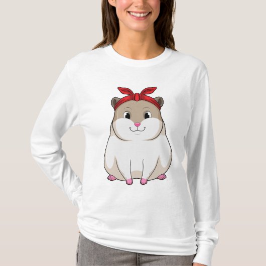 T-shirt Hamster avec Bandana (Devant)