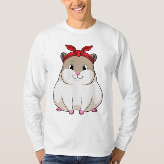 T-shirt Hamster avec Bandana (Devant)