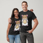 T-shirt Hamster avec biscuit (Unisexe)