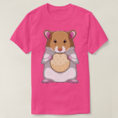 T-shirt Hamster avec biscuit (Design devant)