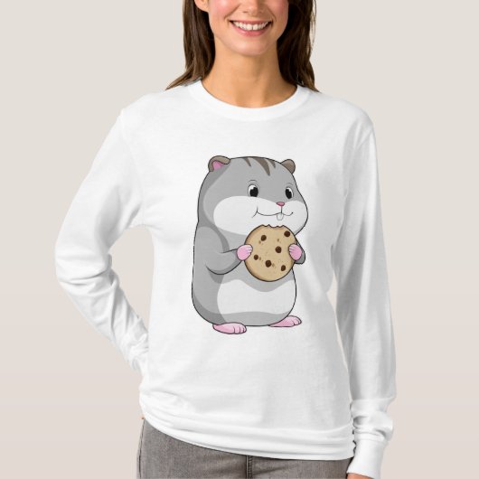 T-shirt Hamster avec Cookie (Devant)