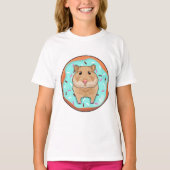 T-shirt Hamster avec Donut (Devant)