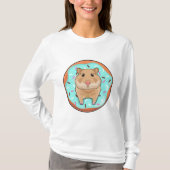 T-shirt Hamster avec Donut (Devant)