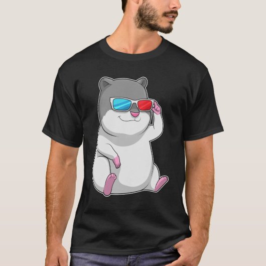 T-shirt Hamster avec lunettes (Devant)
