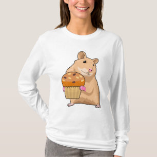 T-shirt Hamster avec Muffin