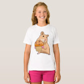 T-shirt Hamster avec Muffin (Devant entier)