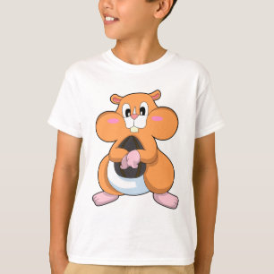 T-shirt Hamster avec noyer