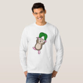 T-shirt Hamster avec parachute (Devant entier)