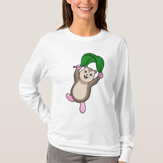 T-shirt Hamster avec parachute (Devant)