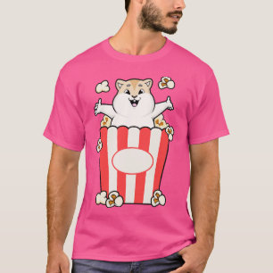 T-shirt Hamster avec sac de Popcorn