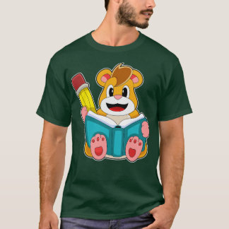 T-shirt Hamster avec stylo livre