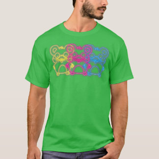 T-shirt Hamster Cadeau Retro 80s