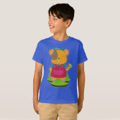 T-shirt Hamster Cheeseburger (Devant entier)