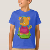 T-shirt Hamster Cheeseburger (Devant)