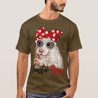T-shirt Hamster Chemise Hamster Maman Bandana
