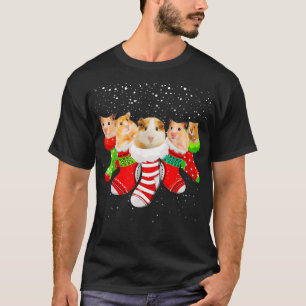 T-shirt Hamster Christmas Socks Funny Xmas Toxits For Men