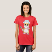 T-shirt Hamster Cook Spatula Cuisine (Devant entier)