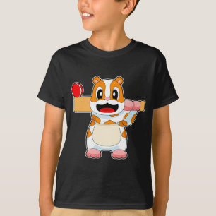 T-shirt Hamster Cricket Chauve-souris de cricket