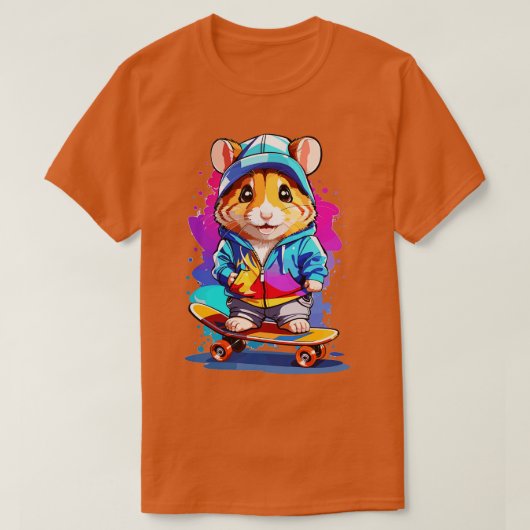 T-shirt Hamster de style Chibi (Design devant)