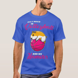 T-shirt Hamster de volley-ball