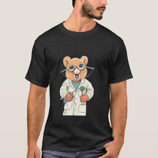 T-shirt Hamster Dentist Assistant Dental Hygiéniste Hamste (Devant)