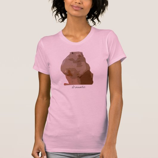 T-shirt Hamster dramatique (Devant)