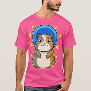 T-shirt Hamster en astronaute dans l'espace