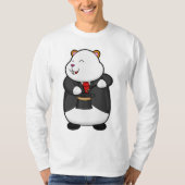 T-shirt Hamster en magicien avec baguette magique et Casqu (Devant)