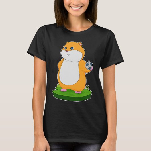 T-shirt Hamster Handball player Handball (Devant)