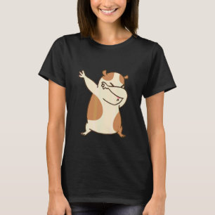 T-shirt Hamster Hommes's Dabbing Femme Guinéenne Cochon An