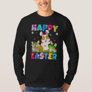 T-shirt Hamster Joyeux Bunny Hamster de Pâques Dimanche de