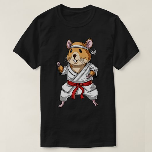 T-shirt Hamster Karate (Design devant)