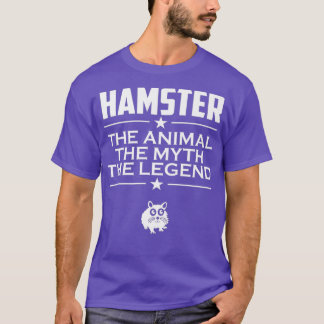 T-shirt Hamster - L'Animal Le Mythe La Légende Premium