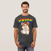 T-shirt Hamster lesbienne Bisexuel gay Pride LGBT (Devant entier)