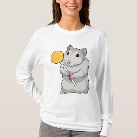 T-shirt Hamster Lollipop (Devant)