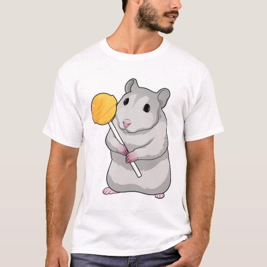 T-shirt Hamster Lollipop (Devant)