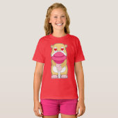 T-shirt Hamster Lollipop (Devant entier)