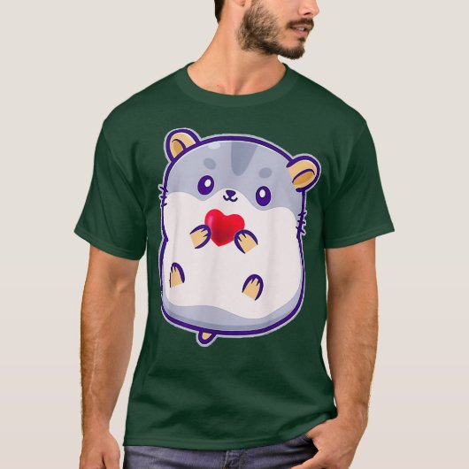 T-shirt Hamster Love Hamsters (Devant)