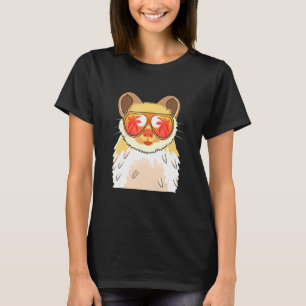T-shirt Hamster Lunettes de soleil Plage Piscine d'été