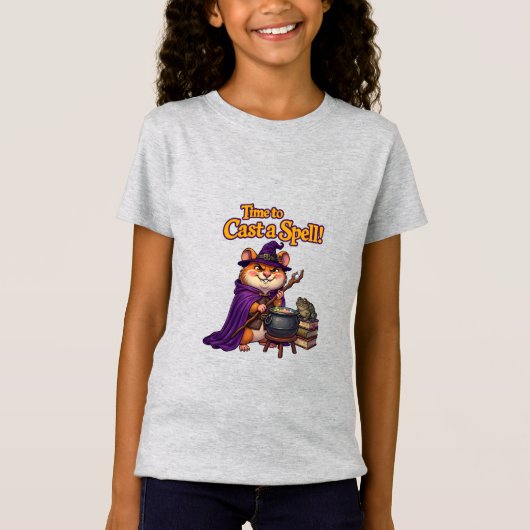 T-Shirt Hamster Magicien Mignon (Devant)