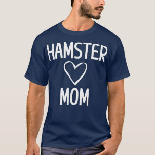 T-shirt Hamster Maman Coeur Drôle Plaisanterie Famille Sar