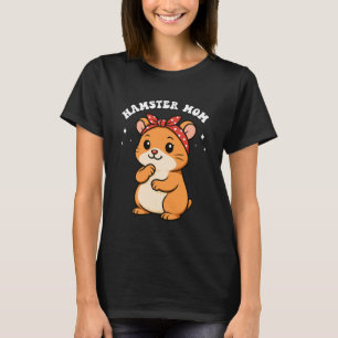 T-shirt Hamster Maman   Graphique de l'amoureux des animau