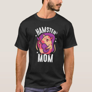 T-shirt Hamster Maman Mignonne Propriétaire Animal Animaux